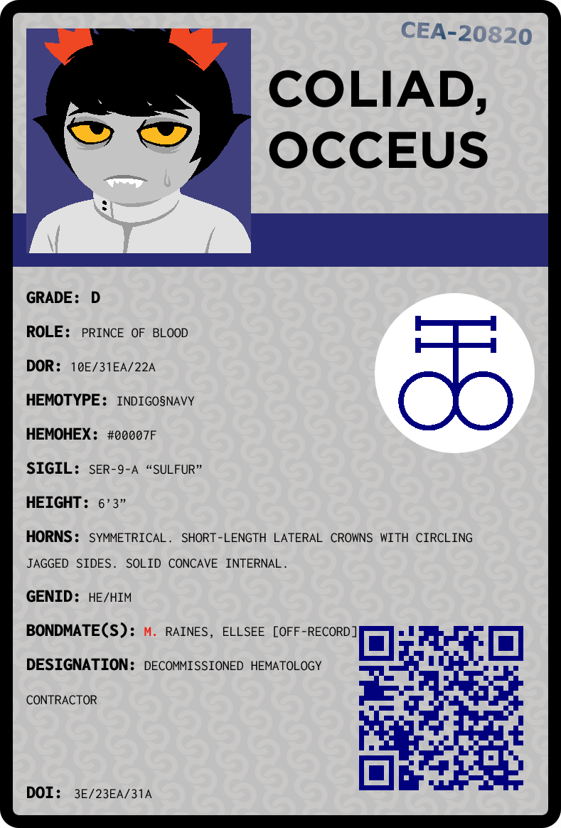 occeus coliad 🜍 | desc. another versions Minecraft Skin