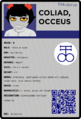 Occeus's trollodex card
